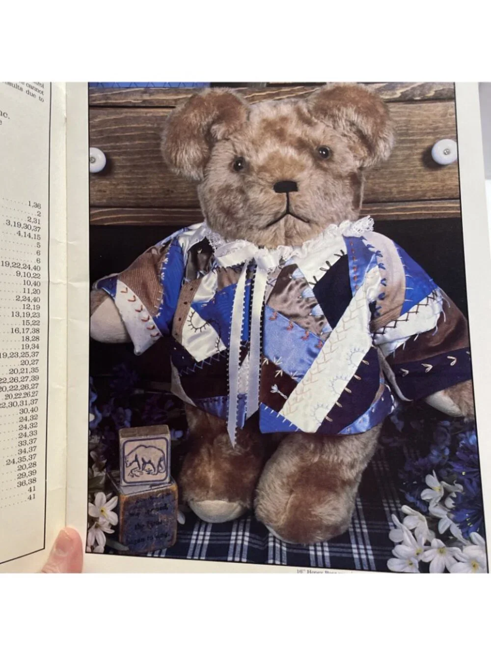 Teddy Bears Wardrobe Nancy Southerland Holmes Full Size Pattern Book -EUC (Read)